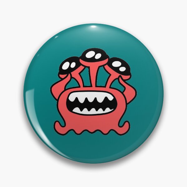 Item preview, Steven The Red Happy Monster designed and sold by monsterino.