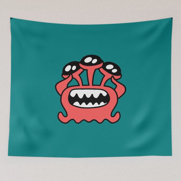 Item preview, Steven The Red Happy Monster designed and sold by monsterino.
