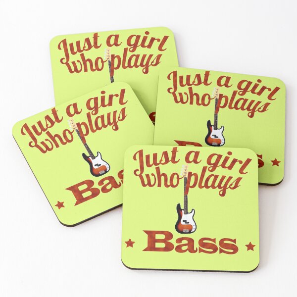 Item preview, Just A Girl Who Plays the Bass designed and sold by TeeFunnys.
