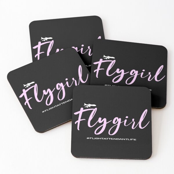 Item preview, Flygirl - Flight Attendant Design - Travel Lovers - Colorful Stewardess Gift designed and sold by ArtyFiction.