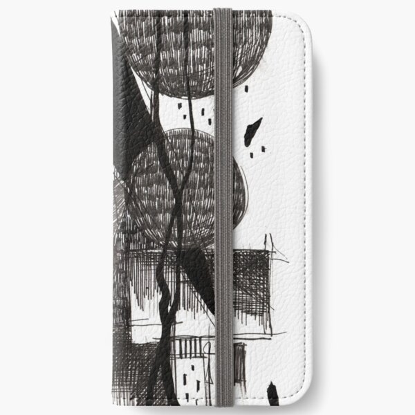 Monochrome Architecture 007 iPhone Wallet
