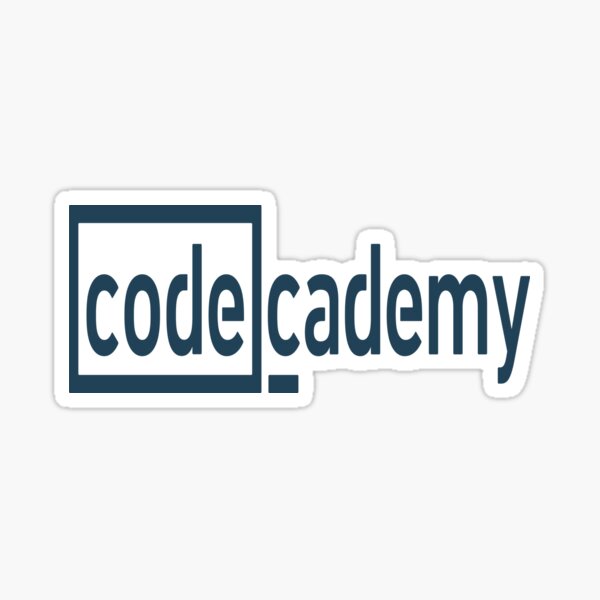 "Codecademy Logo Icon Gift for Codecademy Fan" Sticker for Sale by