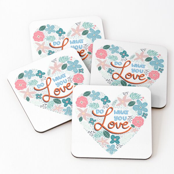Item preview, Do What You Love Quote Artwork - White designed and sold by Artsychoke.