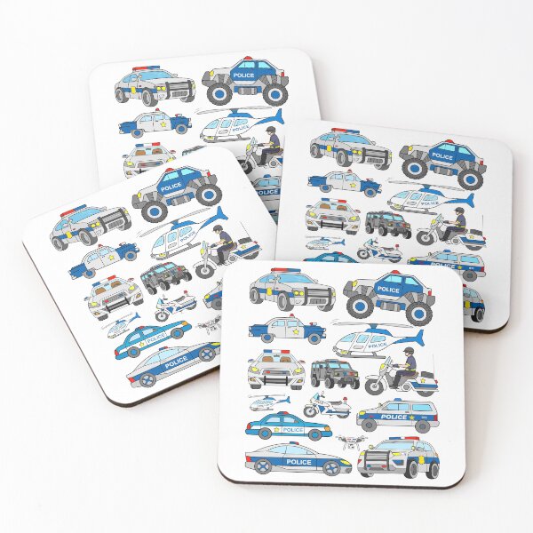 Item preview, Police Car Design designed and sold by samshirts.