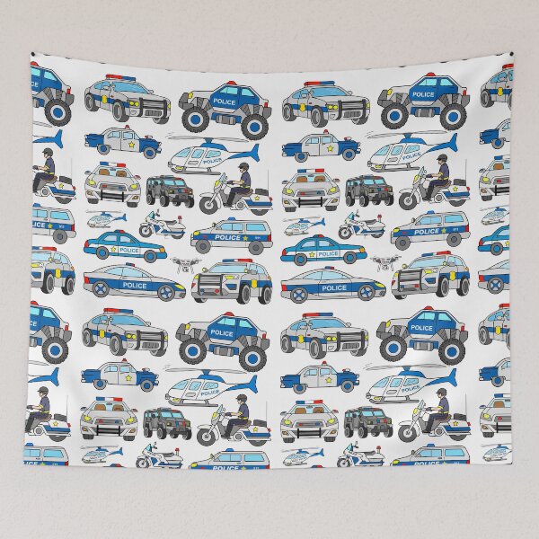 Item preview, Police Car Design designed and sold by samshirts.