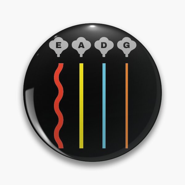 Item preview, EADG Neon Colors Bass Strings designed and sold by nightsworthy.