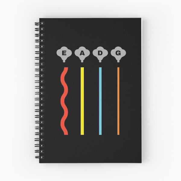 Item preview, EADG Neon Colors Bass Strings designed and sold by nightsworthy.