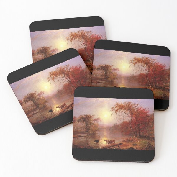 Item preview, Indian Summer Hudson River - Albert Bierstadt designed and sold by 2Girls1Shirt.