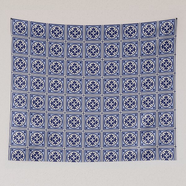 Item preview, Blue tiles pattern designed and sold by Gaspar Avila.