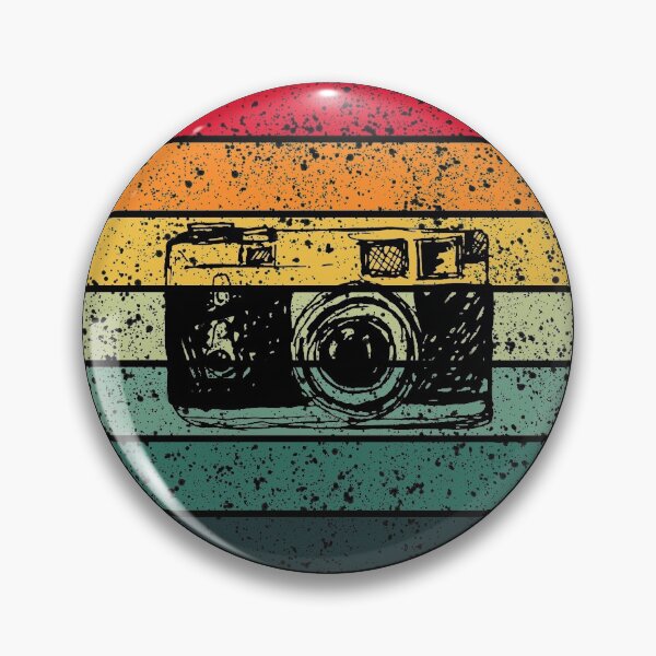 Item preview, Vintage Sunset Retro Camera designed and sold by Kipcio.