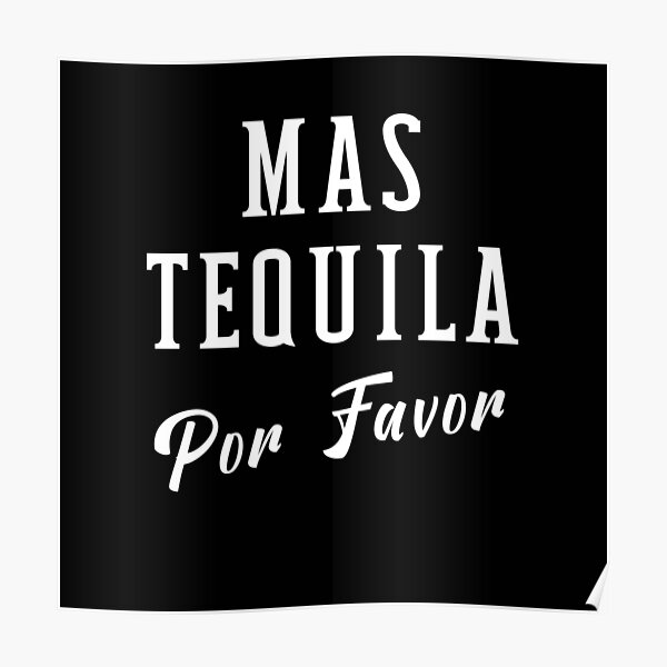 Poster « Save Water Drink Tequila - Tequila Please! », par MinimalSketches  | Redbubble