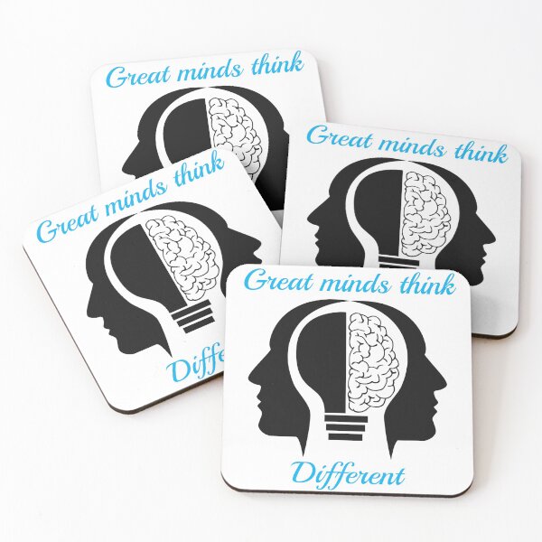 Item preview, Great minds think different. designed and sold by Samvy.