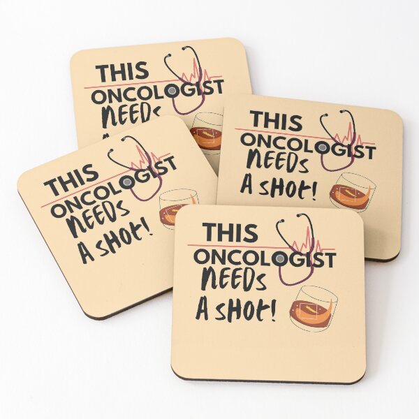Item preview, This Doctor Needs a Shot of Alcohol- Funny Oncologist doctor Gift Ideas- Black Text designed and sold by EvaWolf.