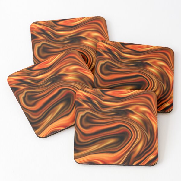 Item preview, Holographic Marble, Liquid Metallic Red, Copper and Black designed and sold by ACC .