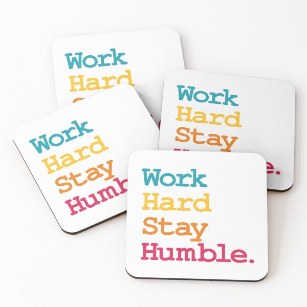 Item preview, Trabaja duro, mantente humilde designed and sold by AndyTats.