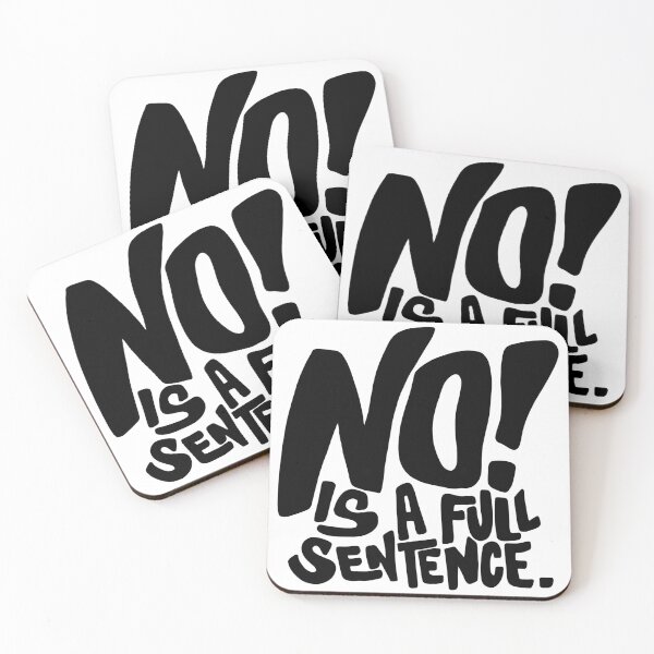 Item preview, No is a full sentence designed and sold by Novelle-.