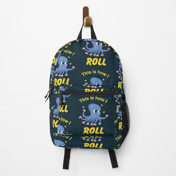 Artikelvorschau, So rolle ich, Octopus im Skates Design entworfen und verkauft von lmcvinco.