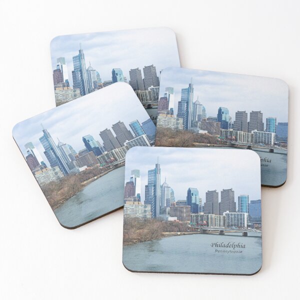 Item preview, Philadelphia, Pennsylvania - Beautiful Philly Skyline  designed and sold by leemcnut.