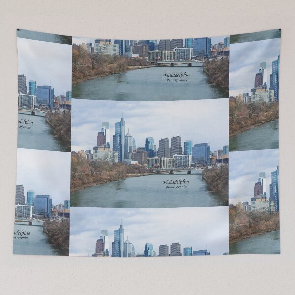 Item preview, Philadelphia, Pennsylvania - Beautiful Philly Skyline  designed and sold by leemcnut.