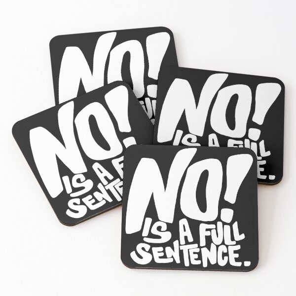 Item preview, No is a full sentence designed and sold by Novelle-.