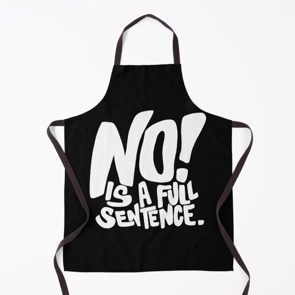 Item preview, No is a full sentence designed and sold by Novelle-.