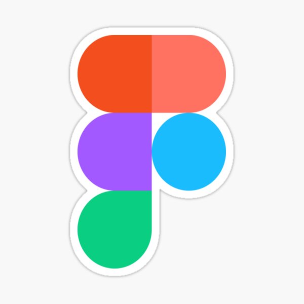 Figma Software Logo Icon Gift for Figma Fan Sticker