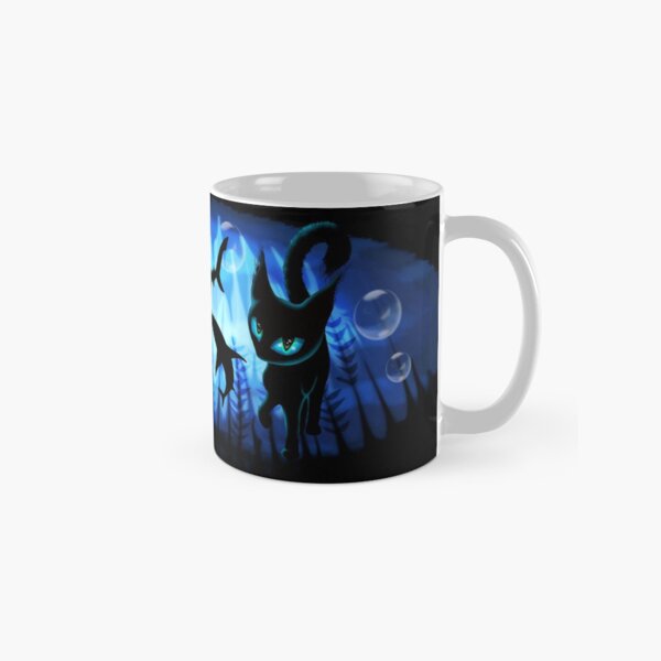 Aquaticat - Black Cat in Deep Ocean Fantasy Scenery Surreal Art Classic Mug