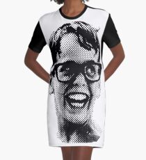 Schielen, groß T-Shirt Kleid