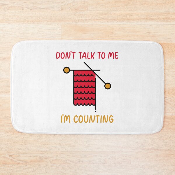 Item preview, Don't Talk To Me I'm Counting designed and sold by SHOPBLOB.