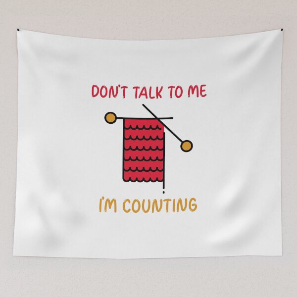 Item preview, Don't Talk To Me I'm Counting designed and sold by SHOPBLOB.