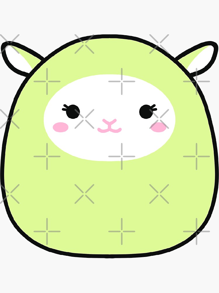 lime green squishmallow