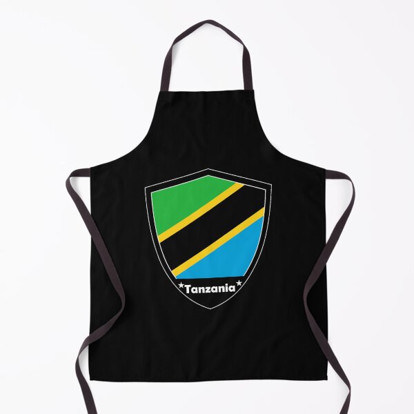 Item preview, Tanzania Flag Badge designed and sold by Gina-Driada.
