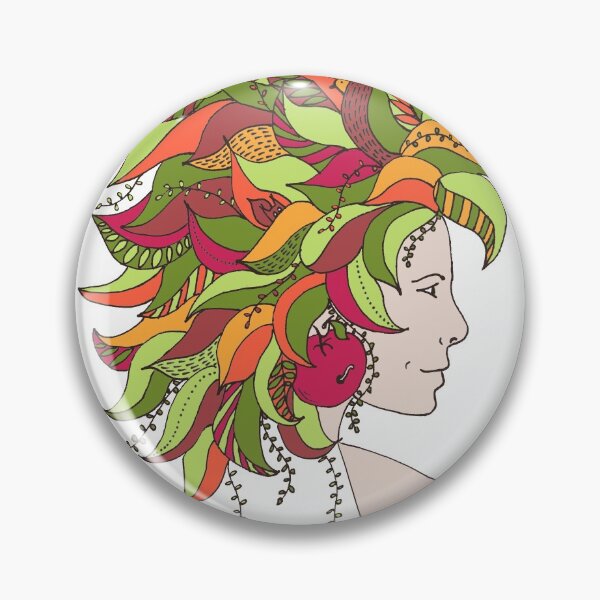 Item preview, Fall girl designed and sold by NitArtCafe.