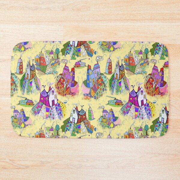 Item preview, Whimsical Fairytale Town designed and sold by Karen Del Pellegrino.
