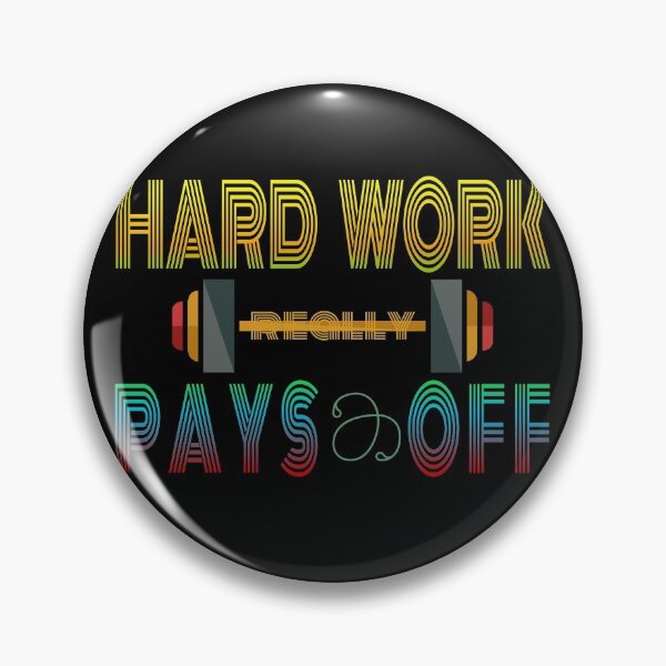 Item preview, Hard Work Really, Pays Off | Workout Gym Tees | Weightlifting Bodybuilding Fitness | Pays off shirt designed and sold by hanlynstyle.