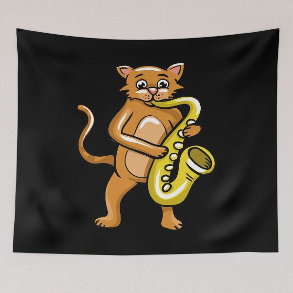 Item preview, Saxophone Cat designed and sold by Whynot123.
