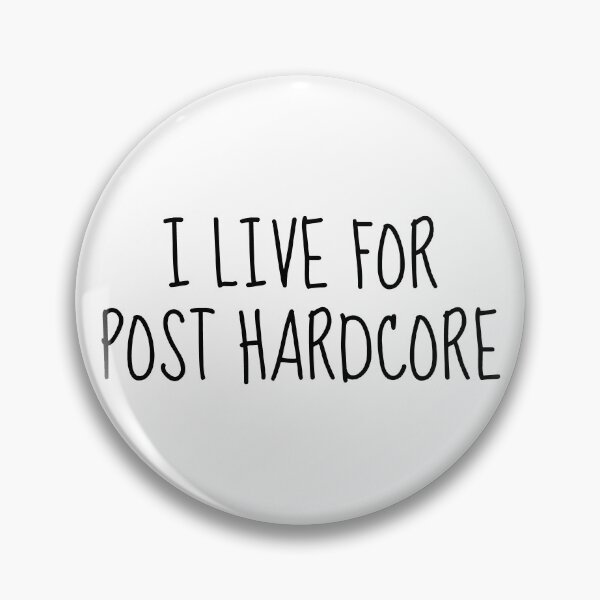 Item preview, I Live For Post Hardcore designed and sold by LittleBitDarker.