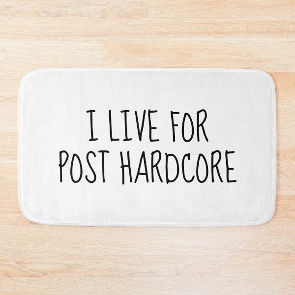 Item preview, I Live For Post Hardcore designed and sold by LittleBitDarker.