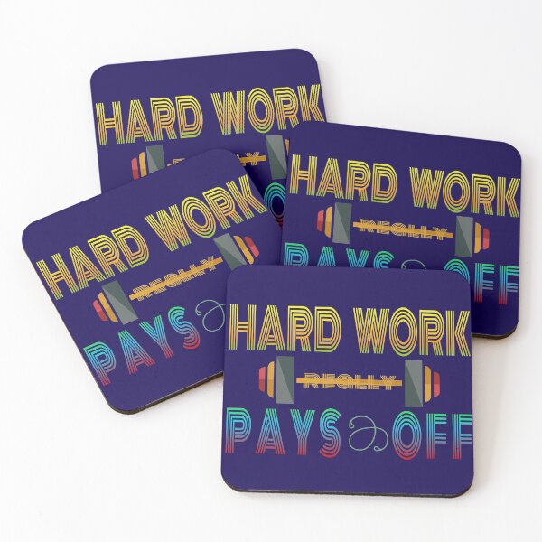 Item preview, Hard Work Really, Pays Off | Workout Gym Tees | Weightlifting Bodybuilding Fitness | Pays off shirt designed and sold by hanlynstyle.