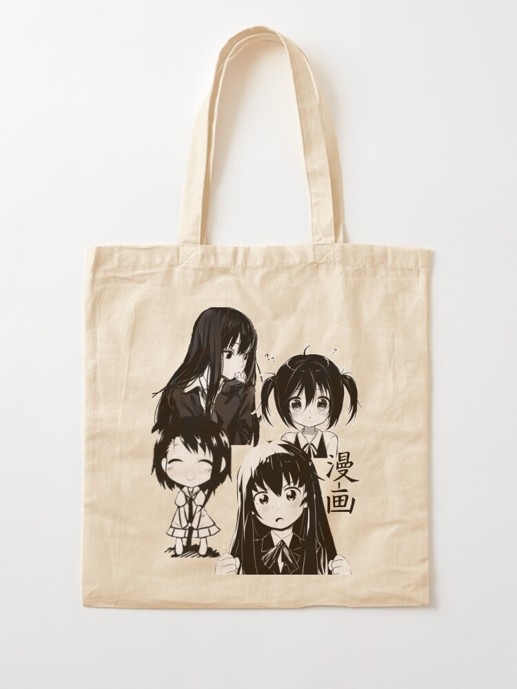 girl loli manga color ANIME japan Tote Bag