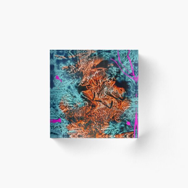 Aqua Reef Acrylic Block