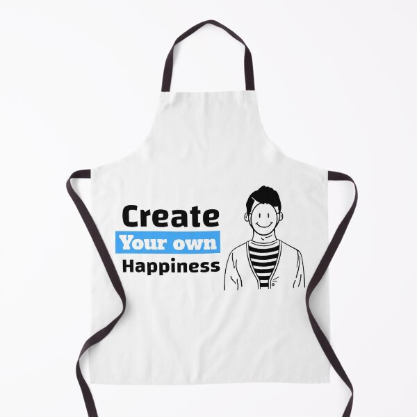 Item preview, Copy of Create Your Own Happiness - Blue Color designed and sold by ArtYoto.