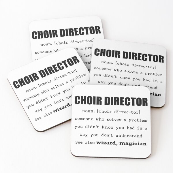Item preview, Choir Director Someone who Solve a Problem You didn't Know You had in a way You don't Understand designed and sold by chakkawalz.