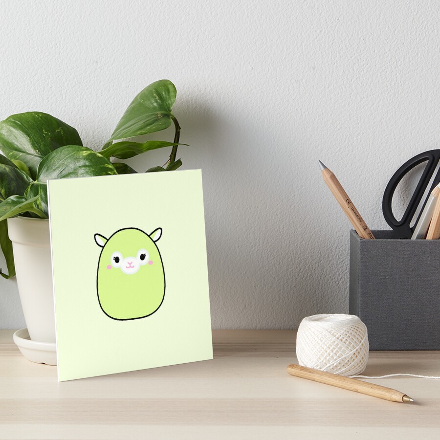 lime green squishmallow