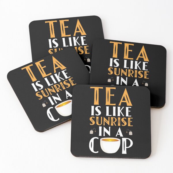 Item preview, Tea is like sunrise in a cup designed and sold by inkedtee.
