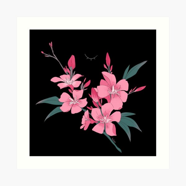 Sorry (Nerium) Art Print