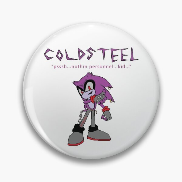 Item preview, Coldsteel the Hedgedog with Title designed and sold by Aetha.