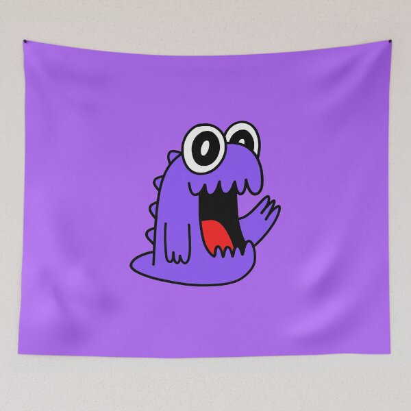 Item preview, Harry The Purple Excited Monster designed and sold by monsterino.