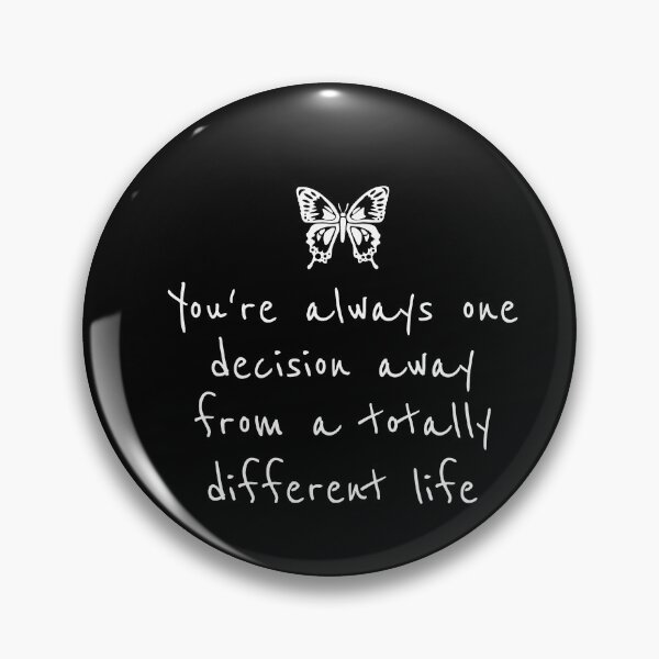 Item preview, Totally different life, Decision, Opportunity, Inspirational quote designed and sold by cyhdesign.