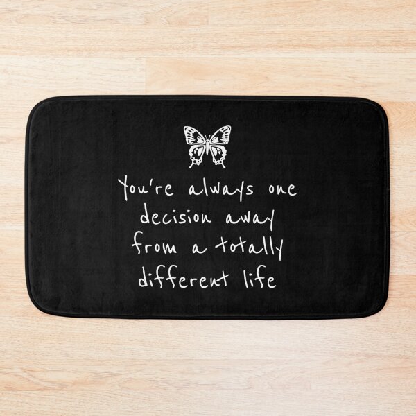 Item preview, Totally different life, Decision, Opportunity, Inspirational quote designed and sold by cyhdesign.